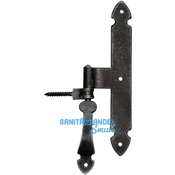 Fenstermittelband Kufstein, Eisen schwarz verzinkt, alt geb�rstet*