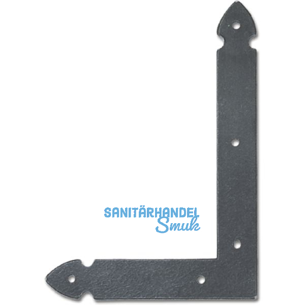 Fensterwinkel 404, Eisen schwarz verzinkt, alt geb�rstet*