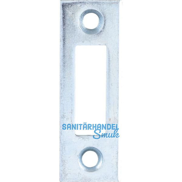 Schlie�blech f�r Querriegel 140/180 mm gekr�pft, 29 x 7 mm, verzinkt