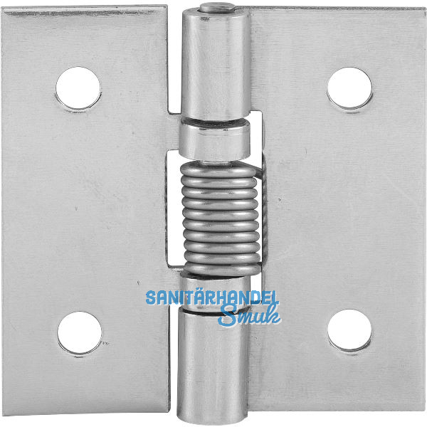 Federscharnier 50 x 50 x 2 mm, Edelstahl