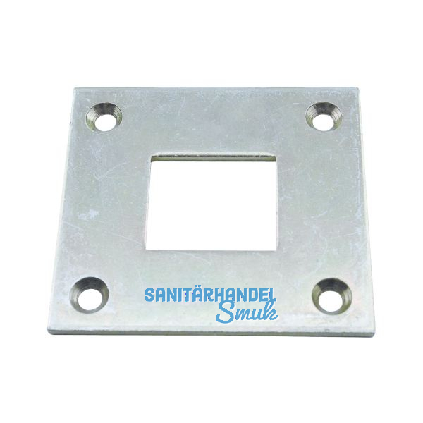 Bodenschlie�blech f�r Treibriegelstange 16 x 16 mm, verzinkt