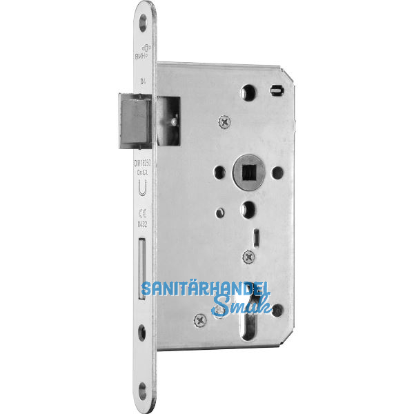 BMH Einstemmschloss 1000 PZW, rechts, Dorn 100, Rundstulp 24mm, Edelstahl