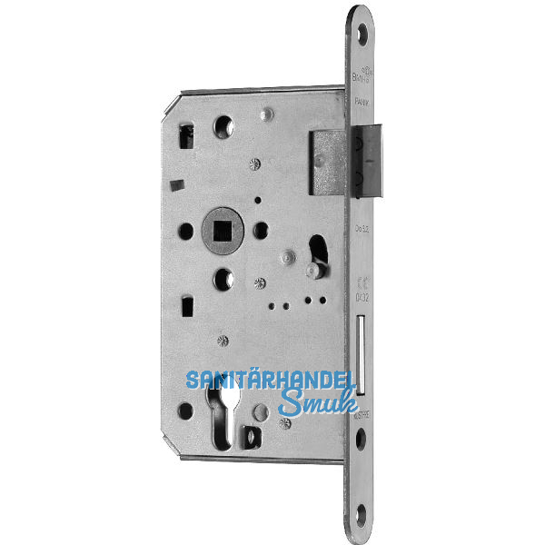 BMH Fluchtt�rschloss 1035 E, 1-flg. /EN 179, DM 65/24, links, Edelstahl