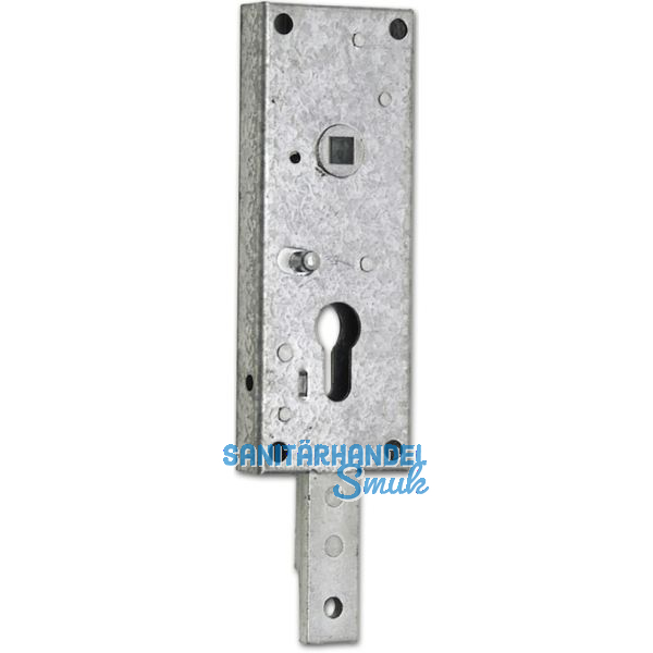 ASSA ABLOY Garagentorschloss 1807/B Stangenausschluss fest, nach unten, verzinkt