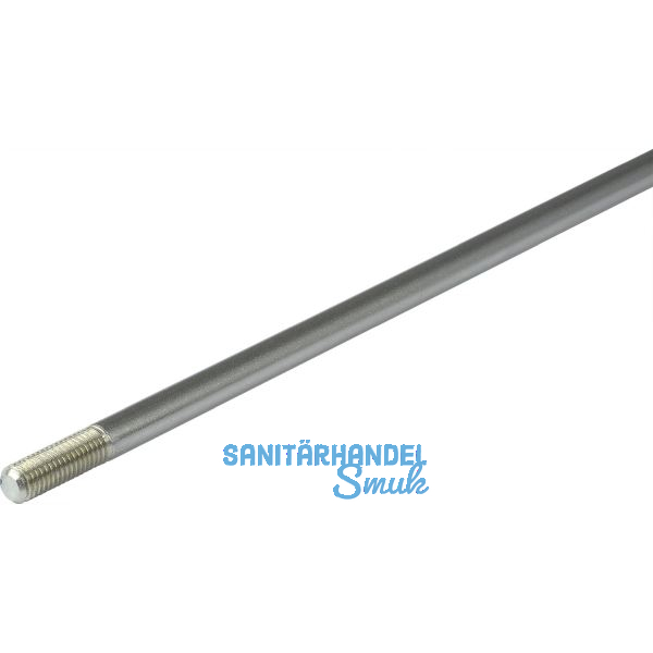 Treibriegelstange rund, 2000 mm, � 10 mm, Gewinde M 10, verzinkt