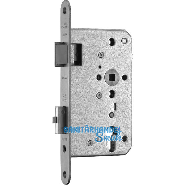 BMH Fluchtt�rschloss 1128, 2-flg. /EN 179, DM 65/20, links, Edelstahl