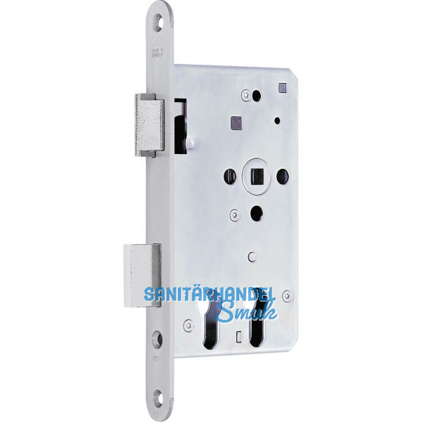 BKS Fluchtt�rschloss 2328 f�r 2 PZ, 1-flg, Funktion E, rechts, Edelstahl