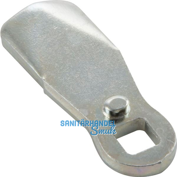 Sperrnase gerade f�r Blechmontagezylinder, 45 x 19 mm, Ma� H 18 mm, verzinkt