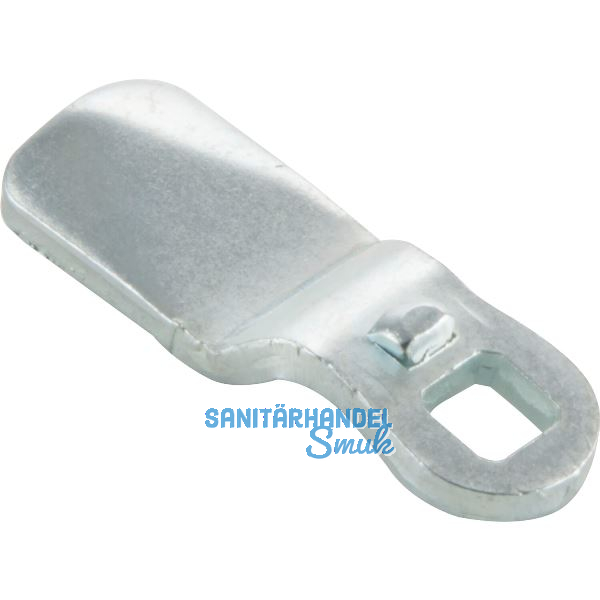 Sperrnase pos. gekr�pft f�r Blechmontagezylinder, 45 x 19mm,Ma� H 22mm,verzinkt