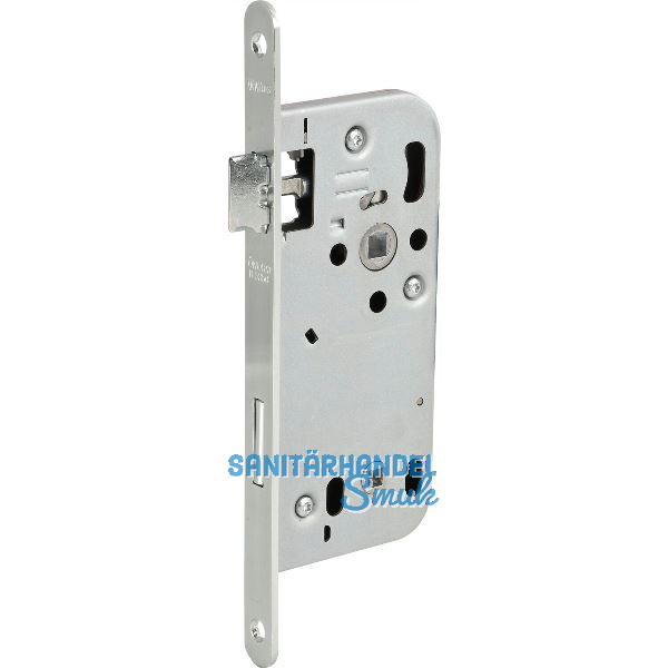 WG Einstemmschloss 340 R, WC, DM 50, Stahl verzinkt silberf�rbig