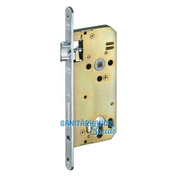 WG Einstemmschloss 421 R, PZW, DM 70, Stahl verzinkt silberf�rbig Nuss 9 mm