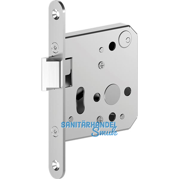 ECO Zusatzschloss ECO 198 f�r Hauptschloss, links, DM65, Stulp 24 mm, Edelstahl