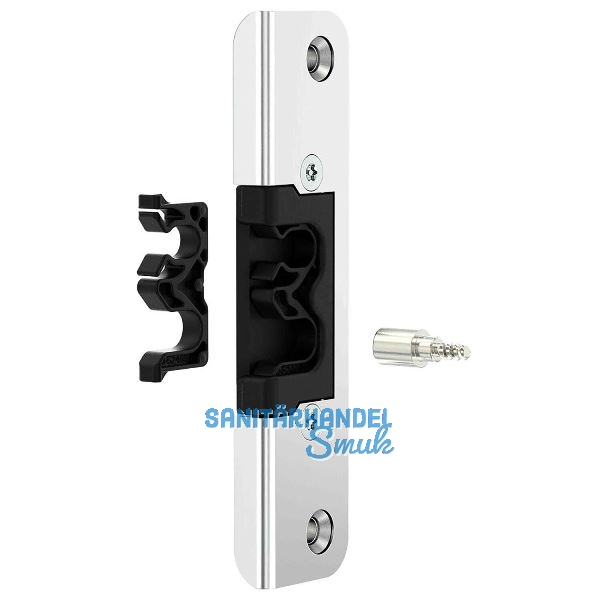 GU Schlie�platten zu Set Schlosskasten Secury TE-Modul,L-Profil,120 x 28 x 9 mm