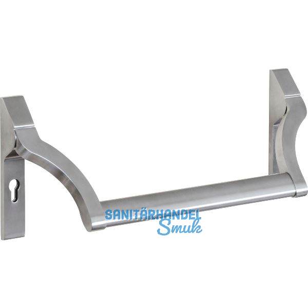 BKS Stangengriff 74000 EN 1125, Gangfl�gel PZ 72, ohne Griffrohr, Edelstahl