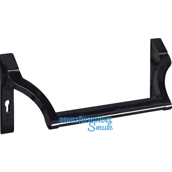 BKS Stangengriff 74000 EN 1125, Gangfl�gel PZ 92, ohne Griffrohr, schwarz matt