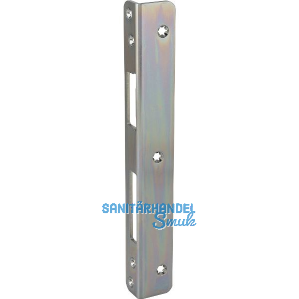 GU Winkelschlie�blech f�r Secury, links, Falz 4 mm, Stahl verzinkt