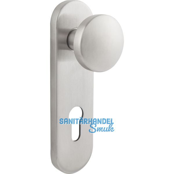 BKS Knopfkurzschild f�r au�en, B 72610, Edelstahl