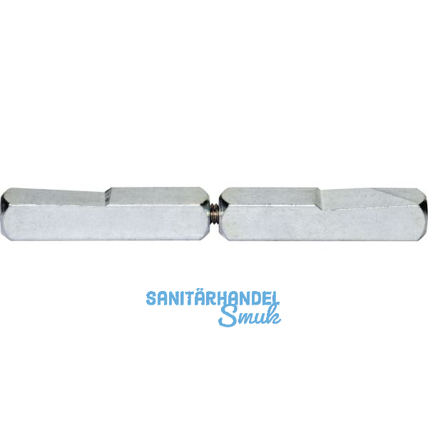 BKS Dr�ckerstift geteilt 78430, LI 55 x LA 55 mm, VK 9 mm, Stahl verzinkt