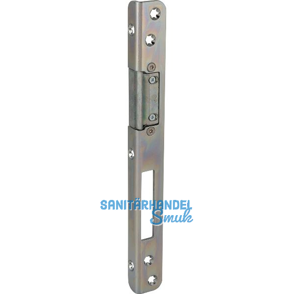 GU Winkelschlie�blech mit AT-St�ck, 250 x 16,5 x 25 x 3mm verzinkt, rechts