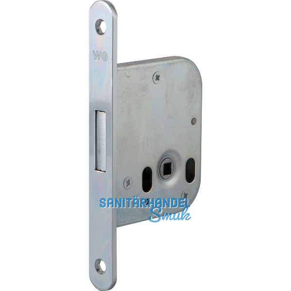 WG Einstemm-Riegelschloss 48, WC, DM 50 mm, Stahl silberf�rbig verzinkt