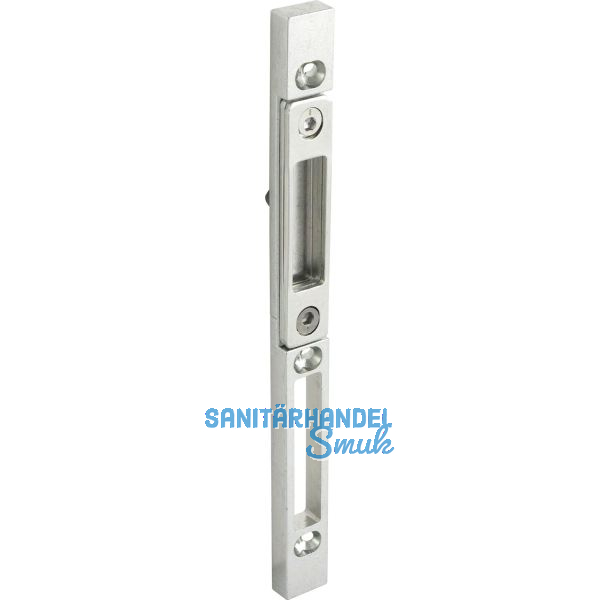 Schlie�blech F+ R m. verstell. Stahleins�tzen zu Z-TS u.G-TS, silber 55987