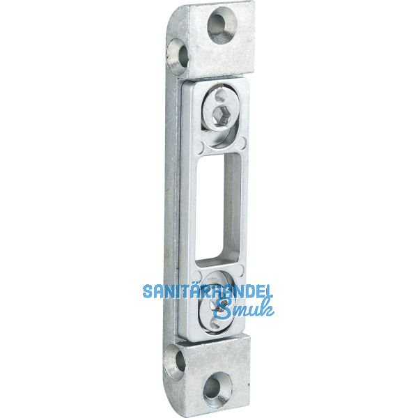 KFV Schlie�teil f.Bolzenverrieg. zu AS2300 Falz 4mm,Stulp 16mm,verzinkt silber