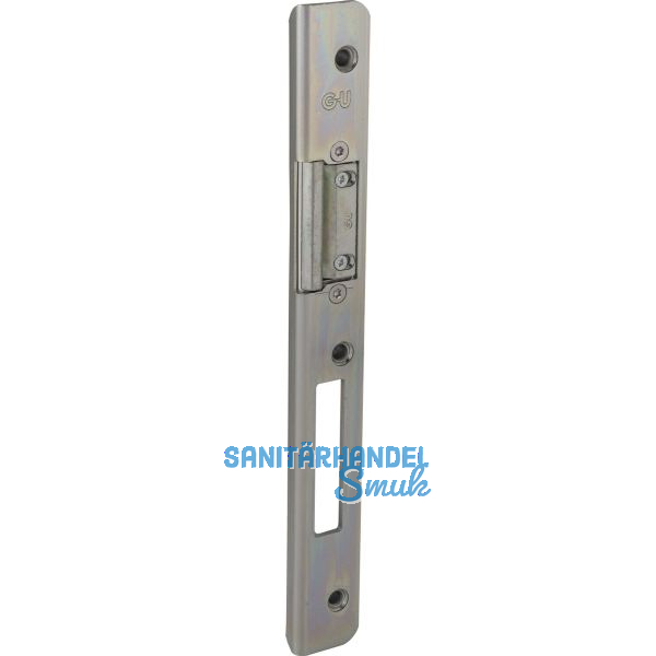 GU Schlie�blech verdeckt m. Austauschst�ck, Y = 13 mm, Stahl dekorsilber, rechts