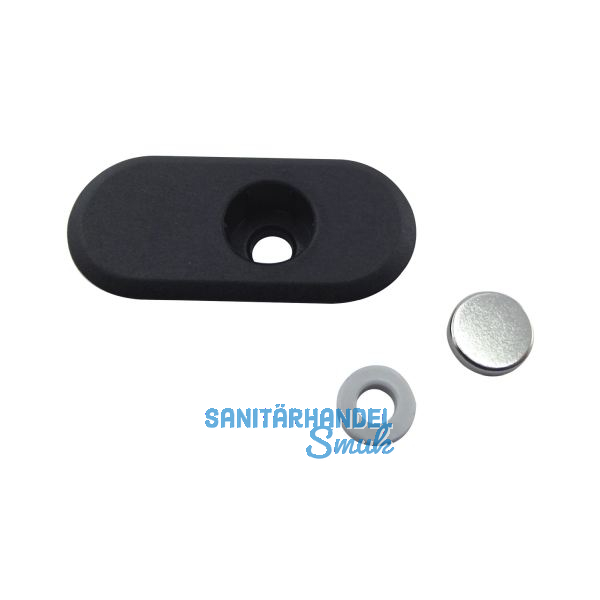 Magnet f�r Reedkontakt KFV Genius, oval zum Einstecken in Bolzenschlie�st�cke