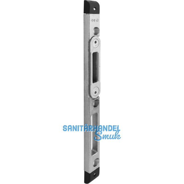 Schlie�blech GU-Secury z. Aufschrauben verstell. rechts,Falz 4mm,verzinkt silber