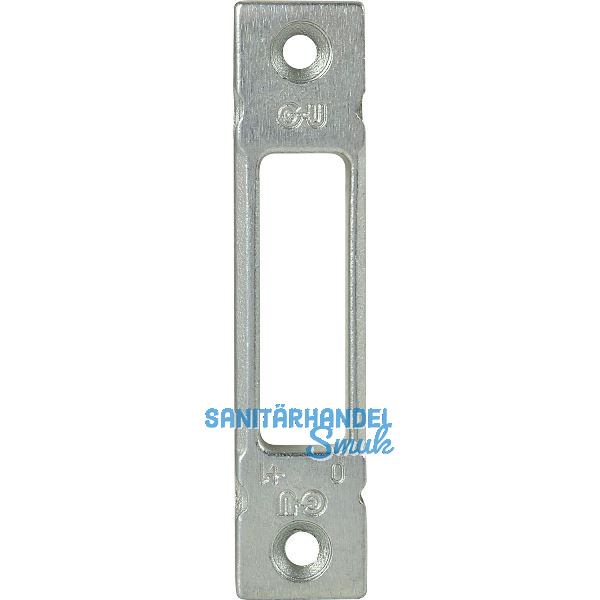 Schlie�teil f. Secury f. Massiv- u.Automatic-Riegel,Stulp 16 mm, verzinkt silber