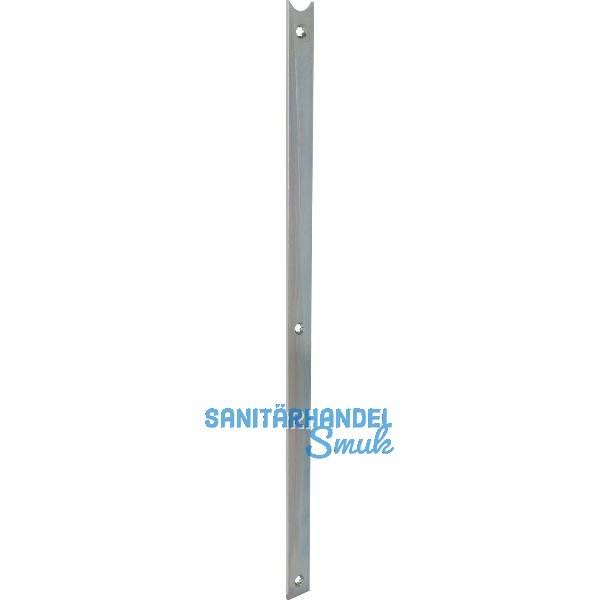 Anschlussstulp/Stulpverl�ngerung oben f�r Secury MFV, 405 x 20 mm,RK, silber