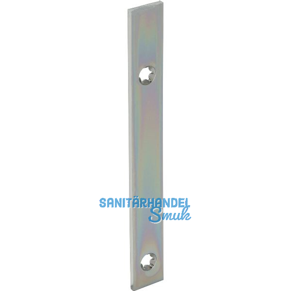 Anschlussstulp/Stulpverl�ngerung unten f�r Secury MFV, 160 x 16 mm,silberfarbig