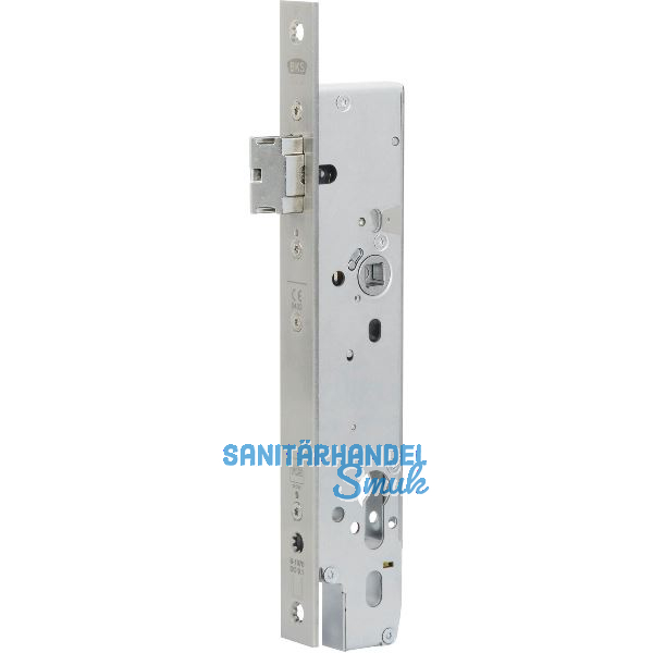 Fluchtt�rschloss 1970 1-flg. elekt. kuppelbar, universal,eckig, DM 35, Edelstahl