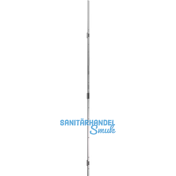 Falzhebelgetriebe f�r Secury, Ma� A 580 mm, links, U-Stulp 26 x 8,silberf�rbig