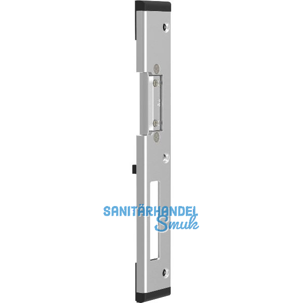 Schlie�blech GU f. Secury zum Aufschrauben,verst.m. AT-St�ck,rechts,verz. silber