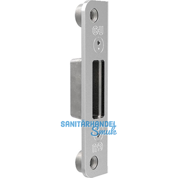 BKS Schlie�platte verd. f�r Automatikriegel, Y=13 mm, Stahl dekorsilber