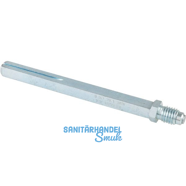 Rollenwechselstift Vierkant 9 x 120 mm, Stahl verzinkt