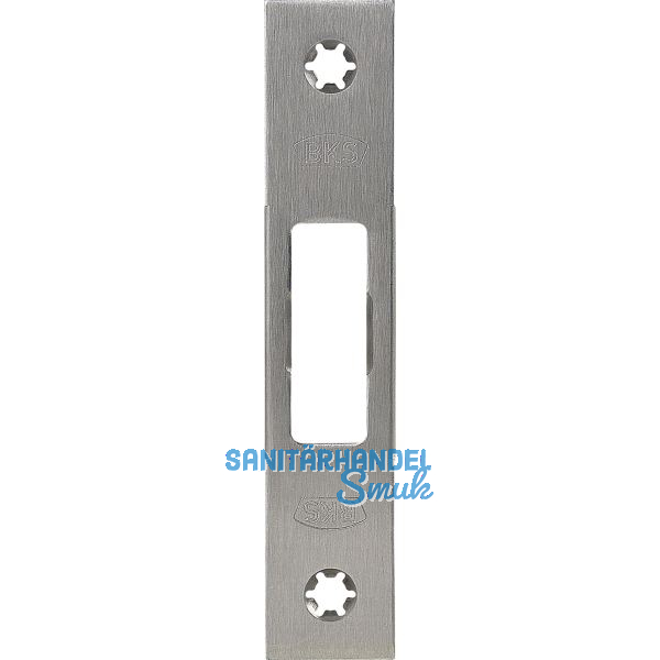 Schlie�blech f�r MFV Secury Hauptfalle 1-flg. Flach 24 x 3 x 120, Edelstahl