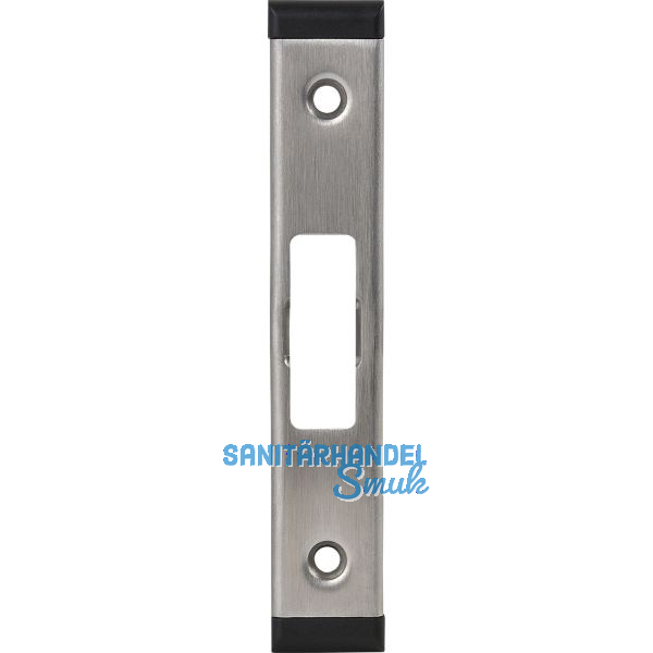 Schlie�blech f. MFV Secury 2-flg. U-Stulp 24 x 6 x 120 mm Zusatzfalle, Edelstahl