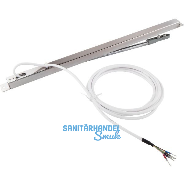 KFV Kabel�bergang verdeckt 180�, Aufnahmekasten T�rseitig, Kabel 3 / 8 m