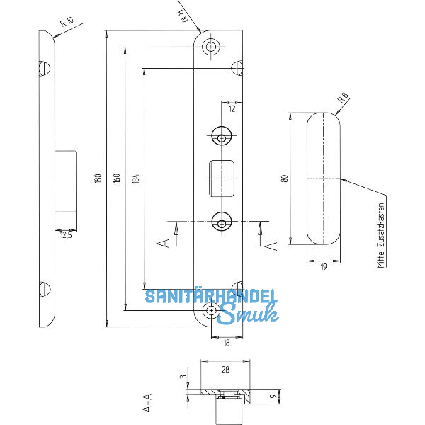 KFV Winkelschlie�bl oben 180 mm