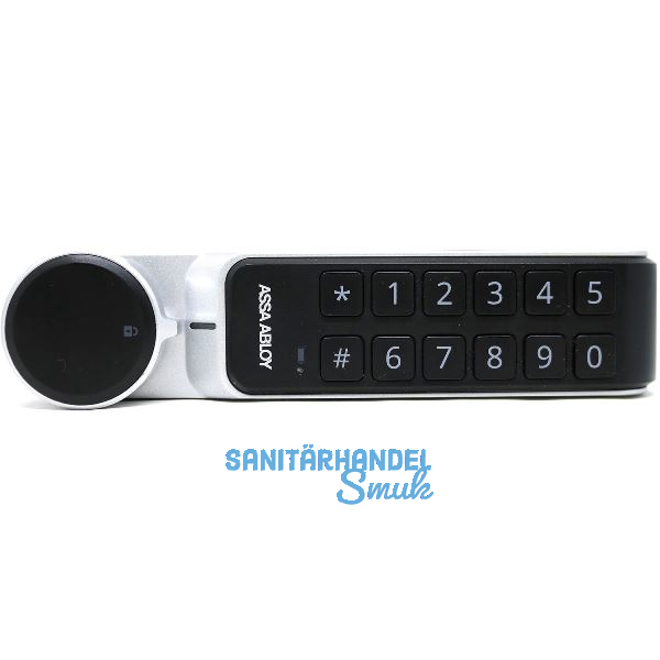 ASSA ABLOY Elektronisches Schrankschloss ML53PA PIN-rechts Kurzform,TS 1-16mm