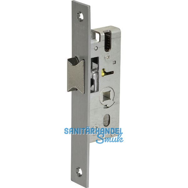 WILKA Rohrrahmen- Fallenschloss, DM 40, Flachstulp 170 x 24 x 3 mm, Edelstahl