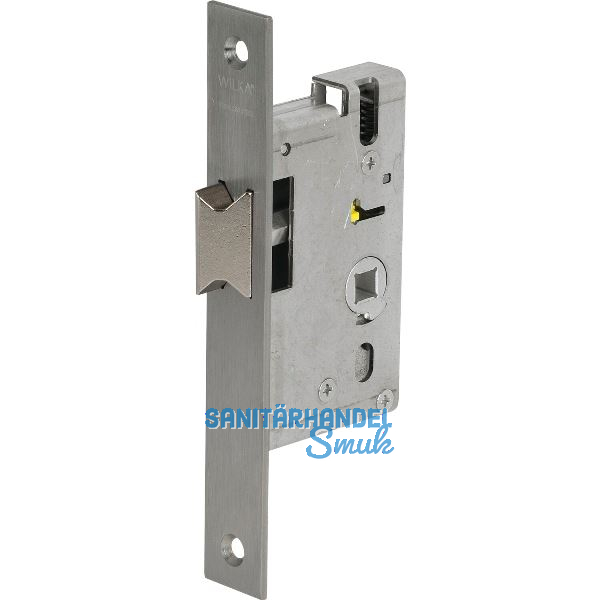 WILKA Rohrrahmen- Fallenschloss, DM 45, Flachstulp 170 x 24 x 3 mm, Edelstahl
