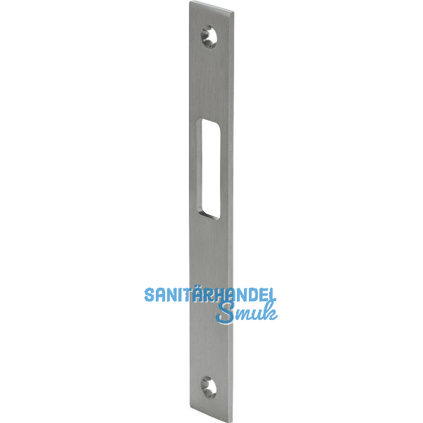 WILKA Schlie�blech 9317 flach f�r Rohrrahmen-Fallenschloss, 170x24x3mm,Edelstahl