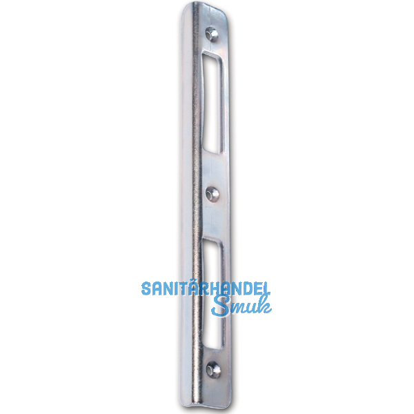 Sicherheitswinkelschlie�blech R9 rund Blindlappen 12mm, Stahl verz. silberf�rbig