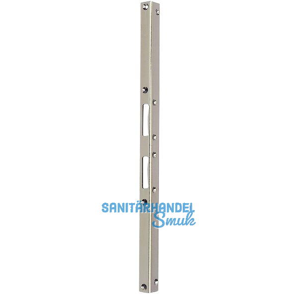 SH-Winkelschlie�blech eckig Blindlappen 28mm, Gr. 28x22x500x3 mm,verzinkt silber