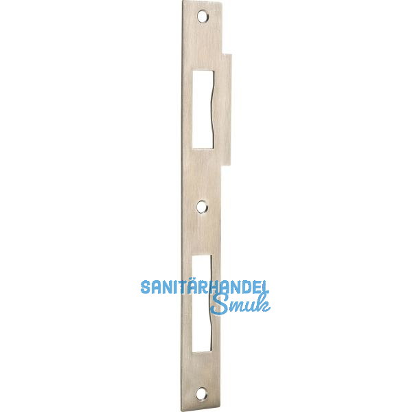 Doppelt�rschlie�blech eckig, 210 x 24 x 1,5 mm, Edelstahl