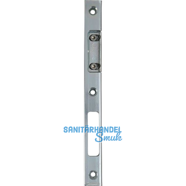 Schlie�blech verstellbar 3/PSR-V zum Einfr�sen, links, Edelstahl-Effekt