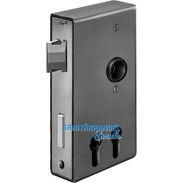 AMF Spezialschloss f. Stahlkonstruktionen 140D, 2 PZW,DM 30/60mm,Kastenst�rke 40